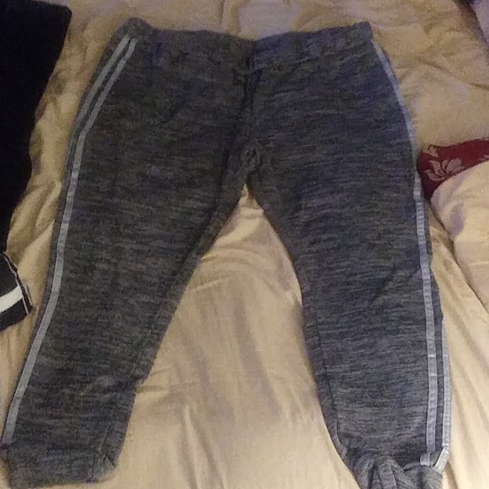 Gray joggers